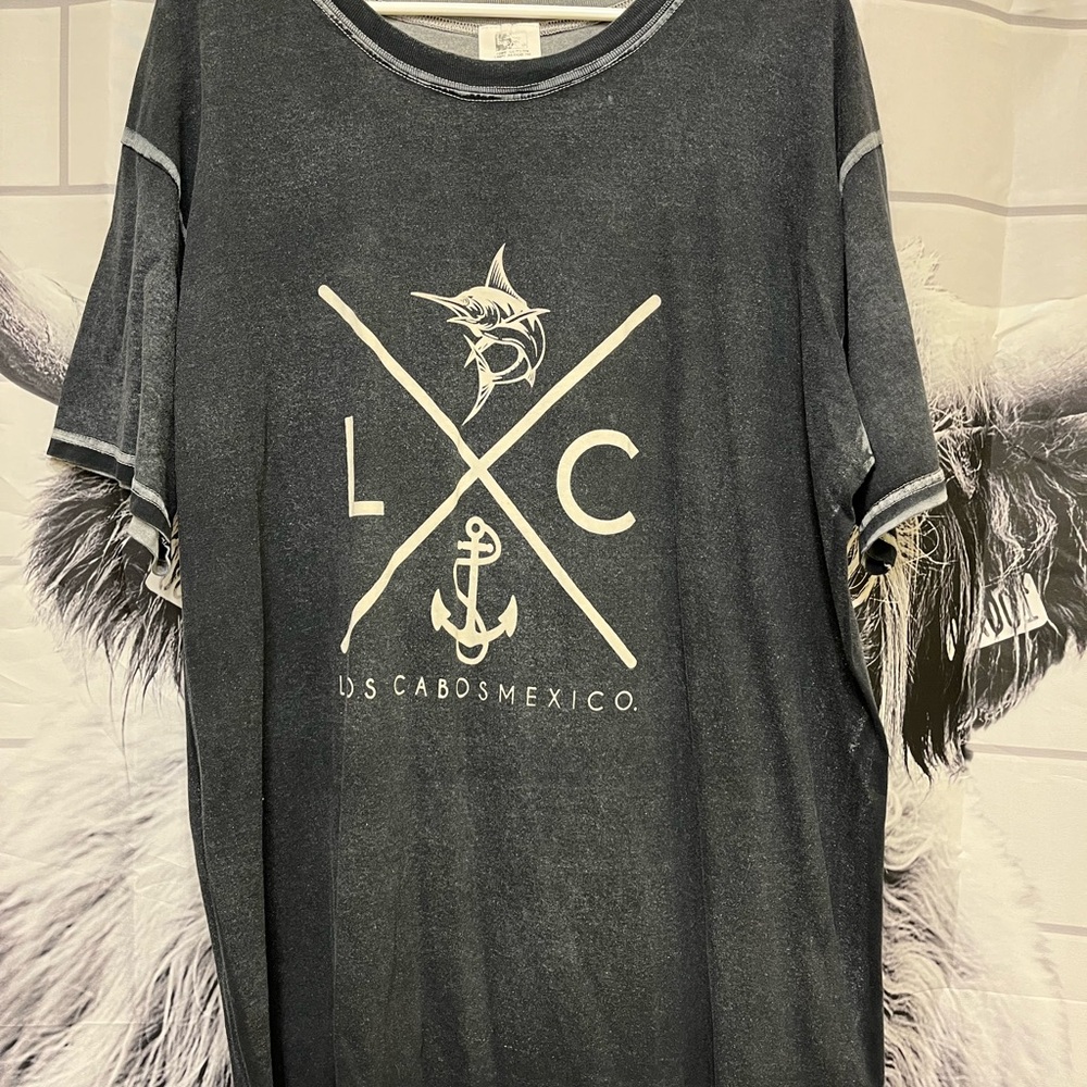 Graphic Tee with Nautical Design